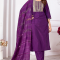Women Ethnic Motifs Embroidered Regular Kurta with Trousers & With Dupatta