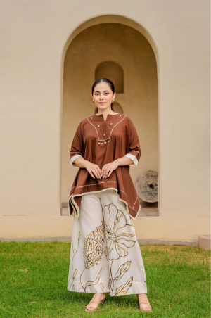 WOMEN COTTON CO ORD SET